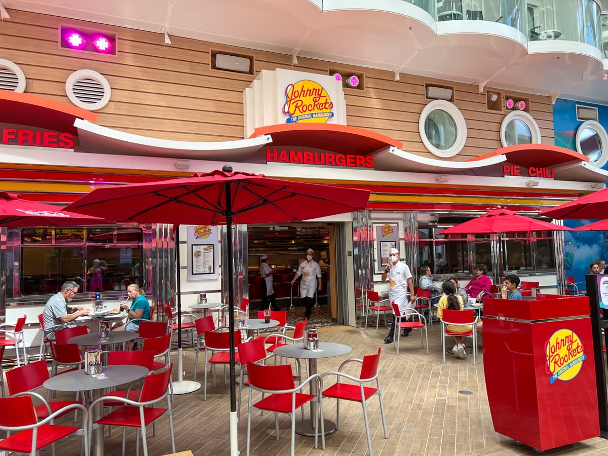 Johnny Rockets on Allure of the Seas