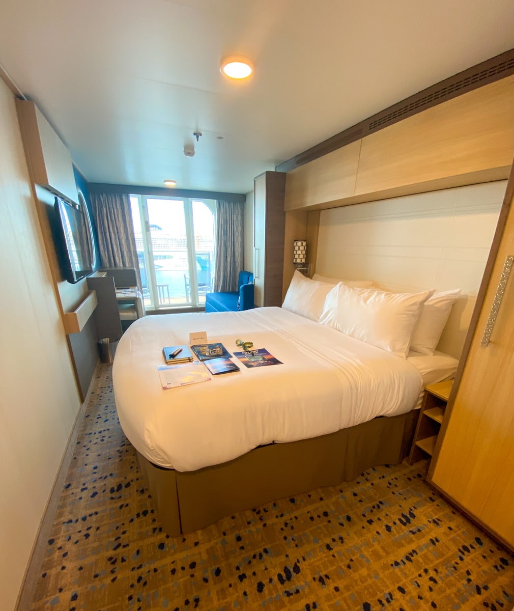 Odyssey of the Seas Oceanview balcony stateroom