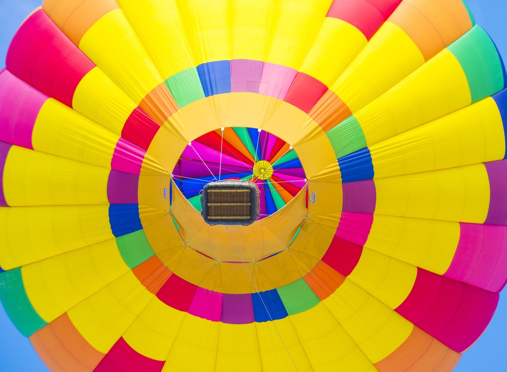 Soar above Albuquerque in the basket of a hot air balloon