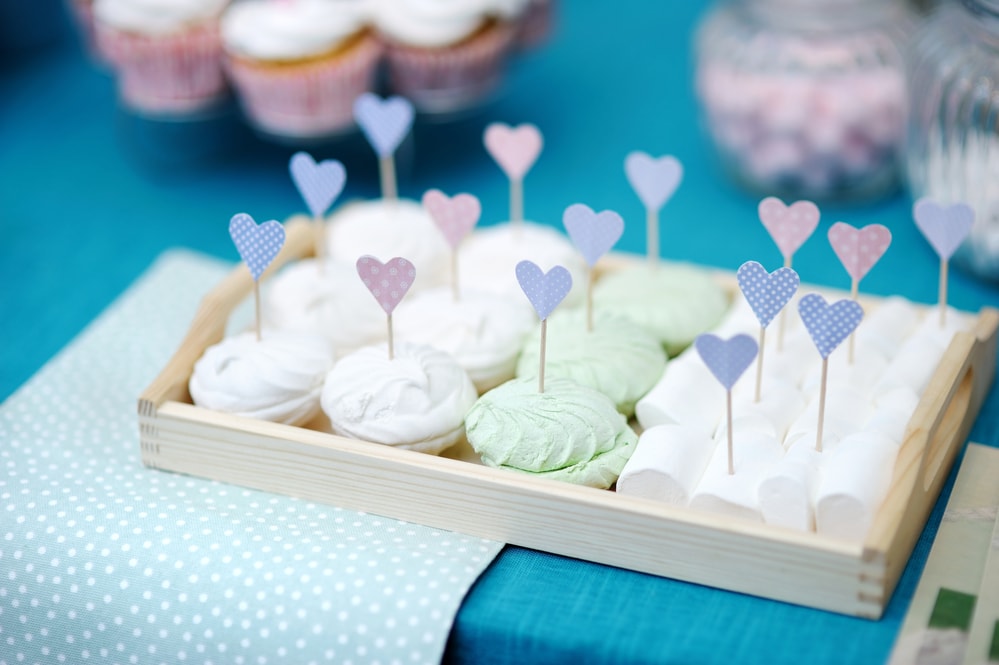 Romantic marshmallows and sweet treats for White Day in Japan 