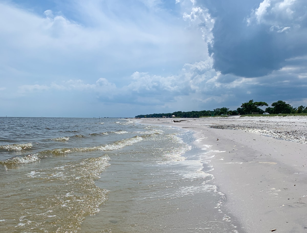 Henderson Point Beach in Pass Christian, MS