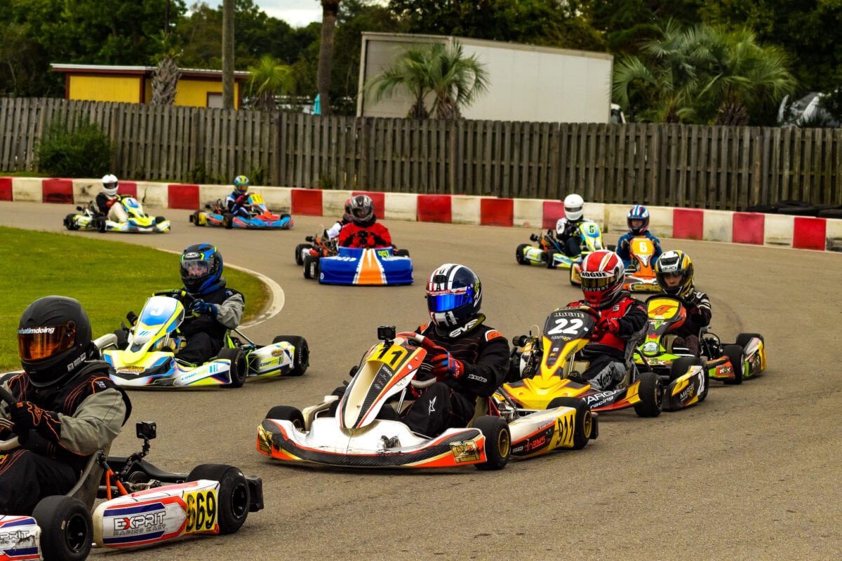 Go karts at Finishline in Mississippi Gulf Coast