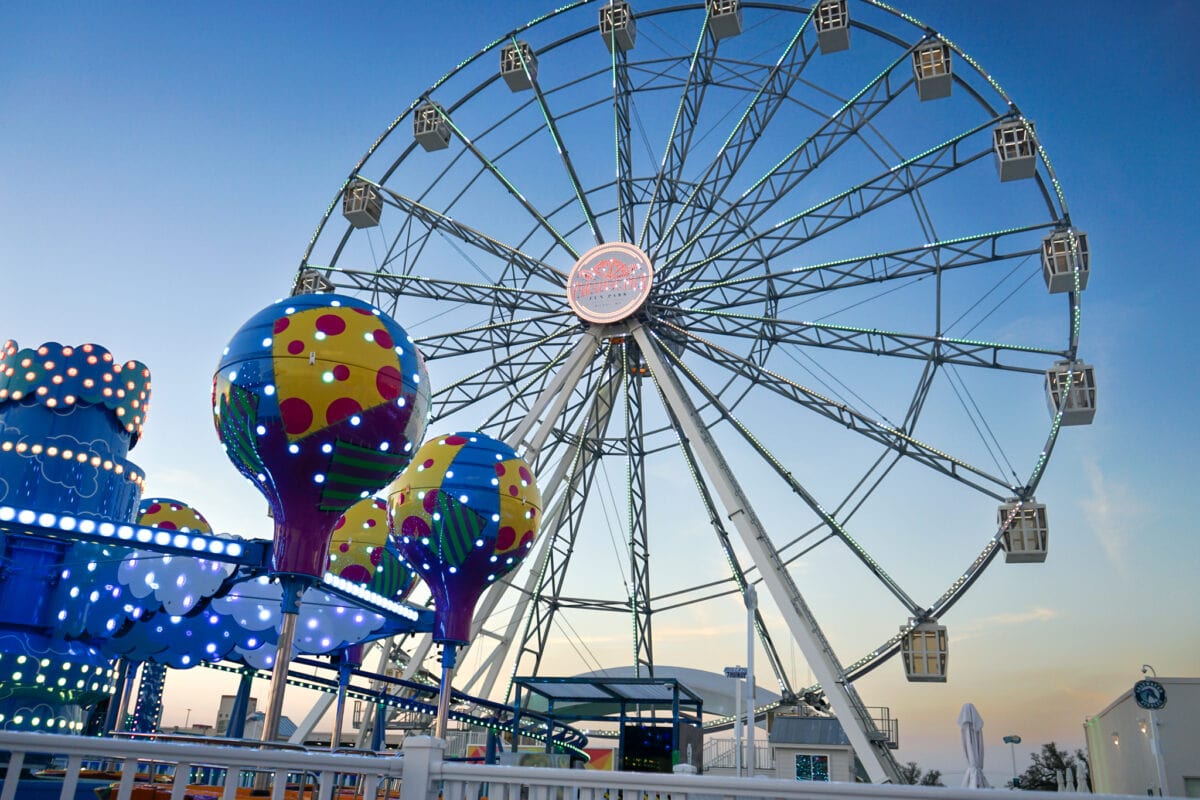 Paradise Pier Fun Park in Biloxi, MS