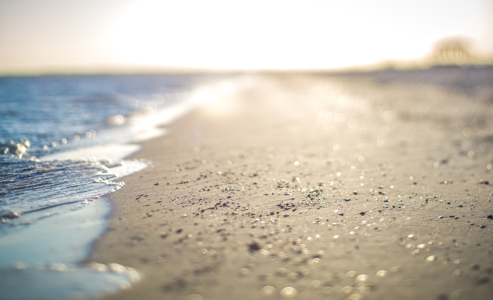 Mississippi Gulf Coast beach scene