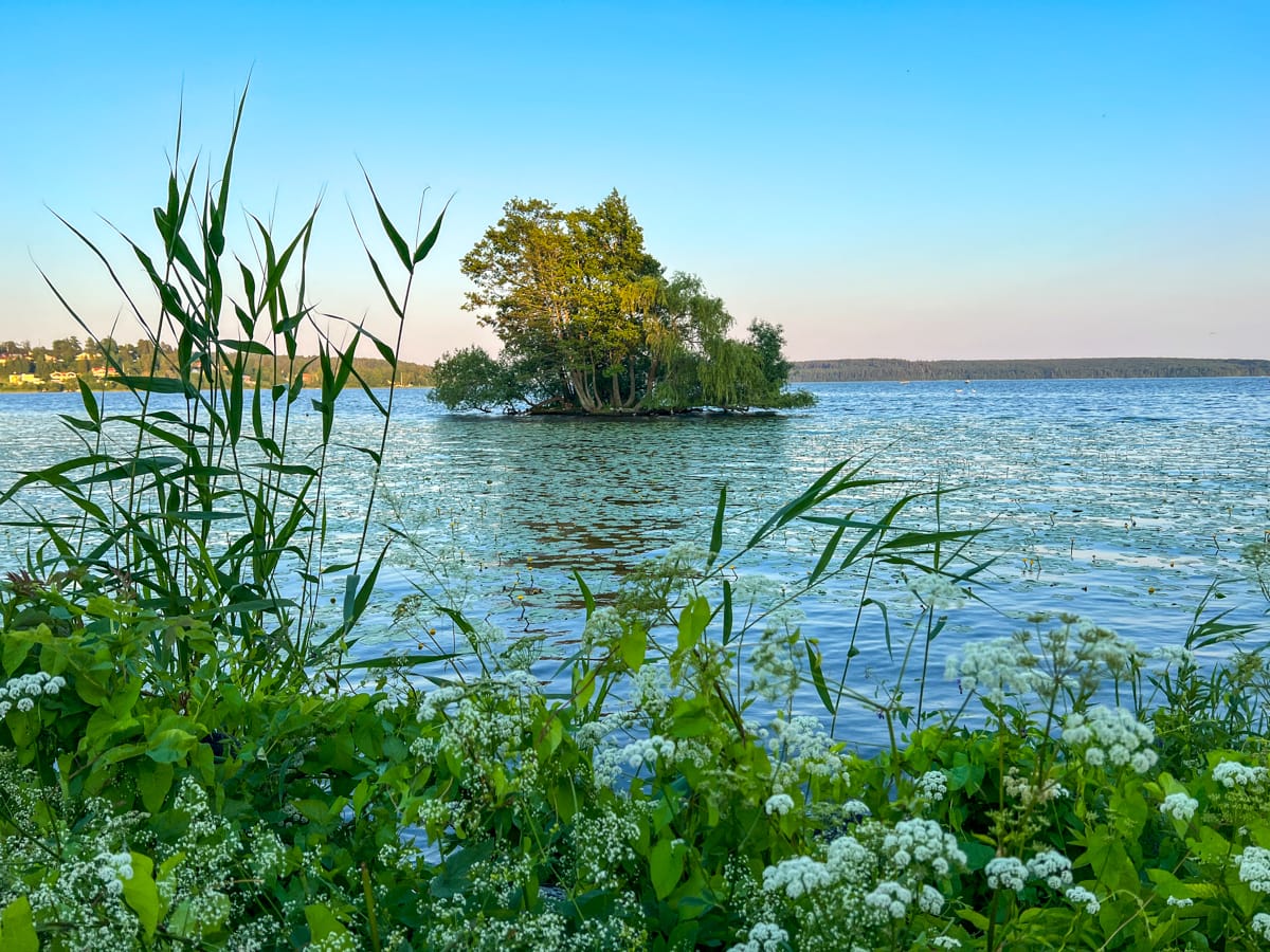 Islet  in Sigtuna, Sweden