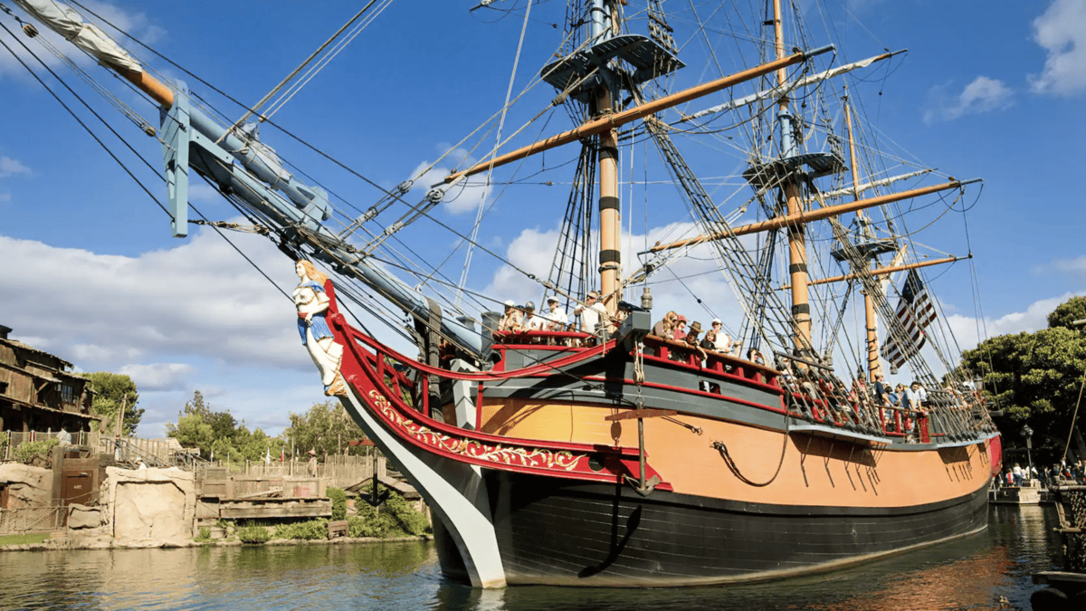 Sailing Ship Columbia at Disneyland