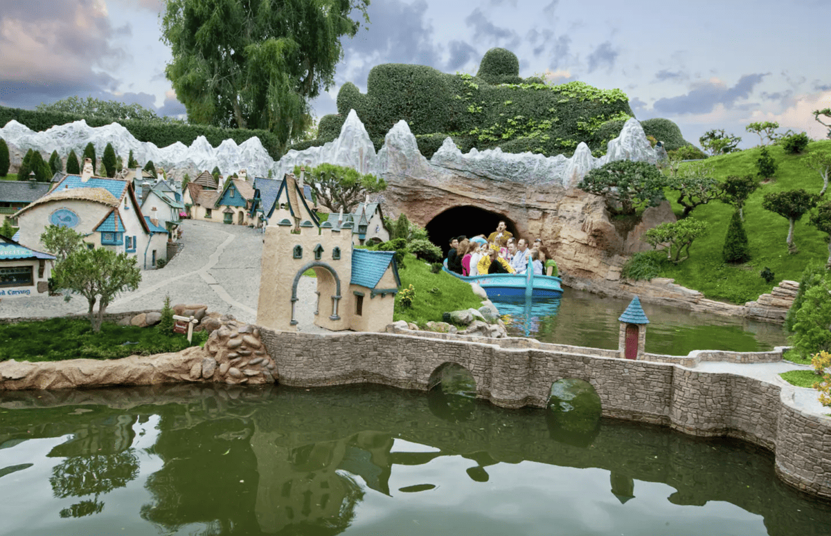 Storybook Land Canal Boat at Disneyland