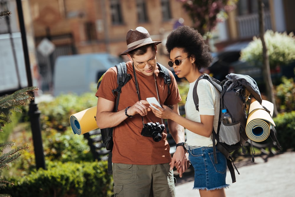 Learning a new language via smartphone