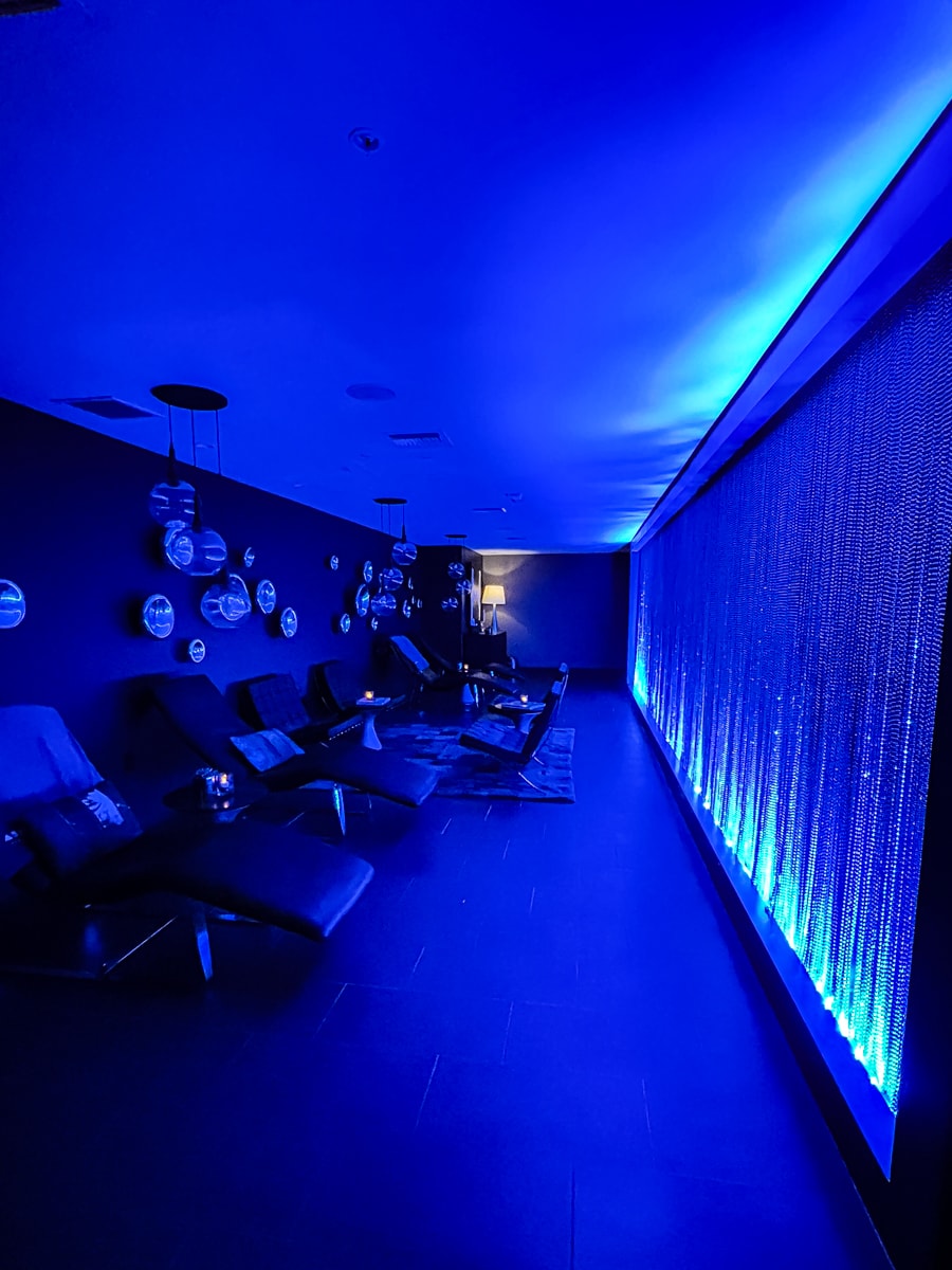 Relaxation room at The Spa at ADERO  Scottsdale Resort 