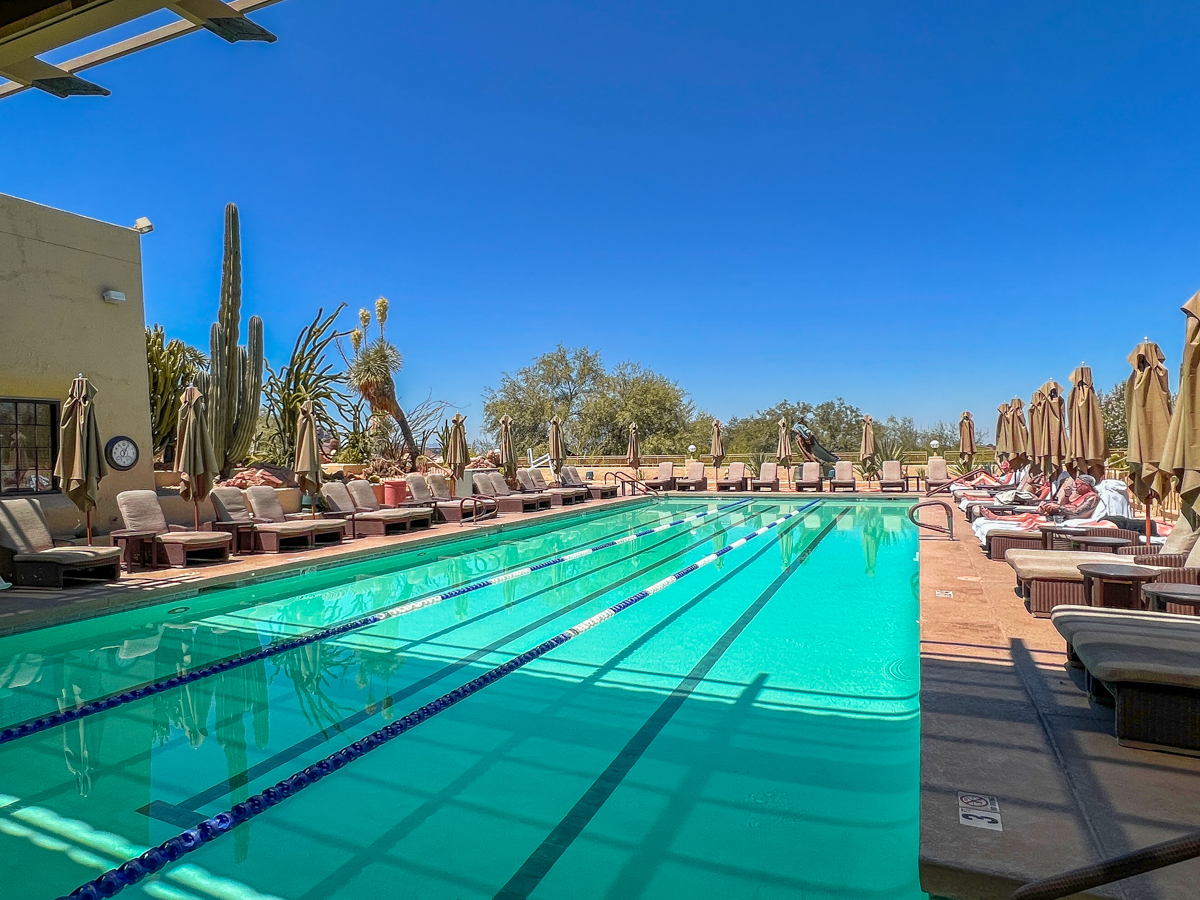 Spa pool at The Spa at Camelback Inn