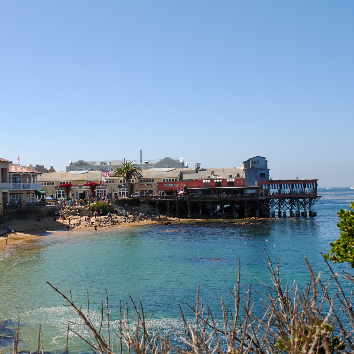 Romantic Monterey Bay in Monterey, California