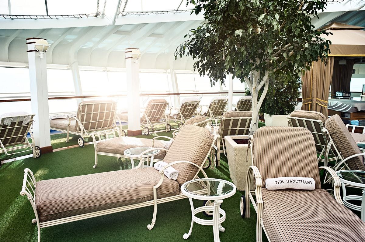 The Sanctuary on Caribbean Princess 