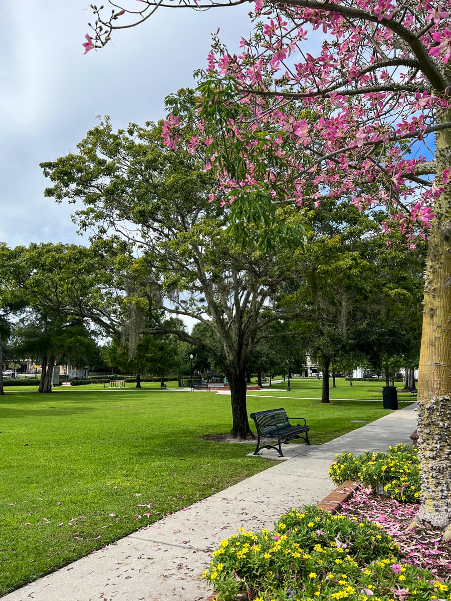 Central Park in Winter Park, Florida