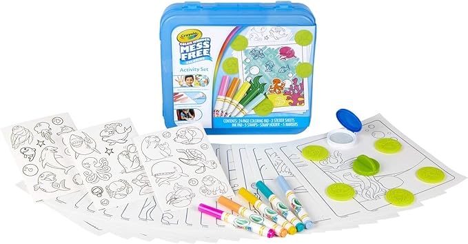 Crayola Color Wonder Mess Free Coloring Activity Set (30+ Pcs)