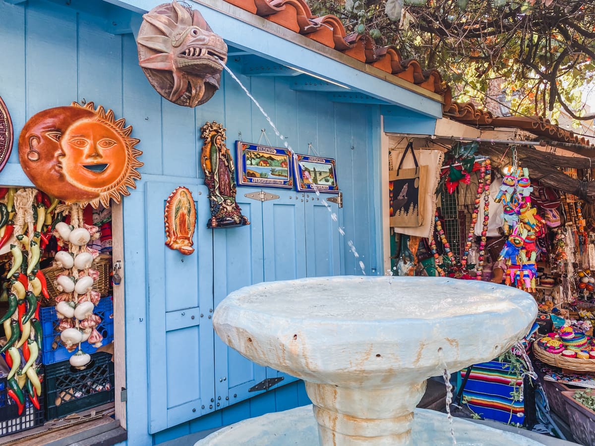 Olvera Street in Los Angeles, California