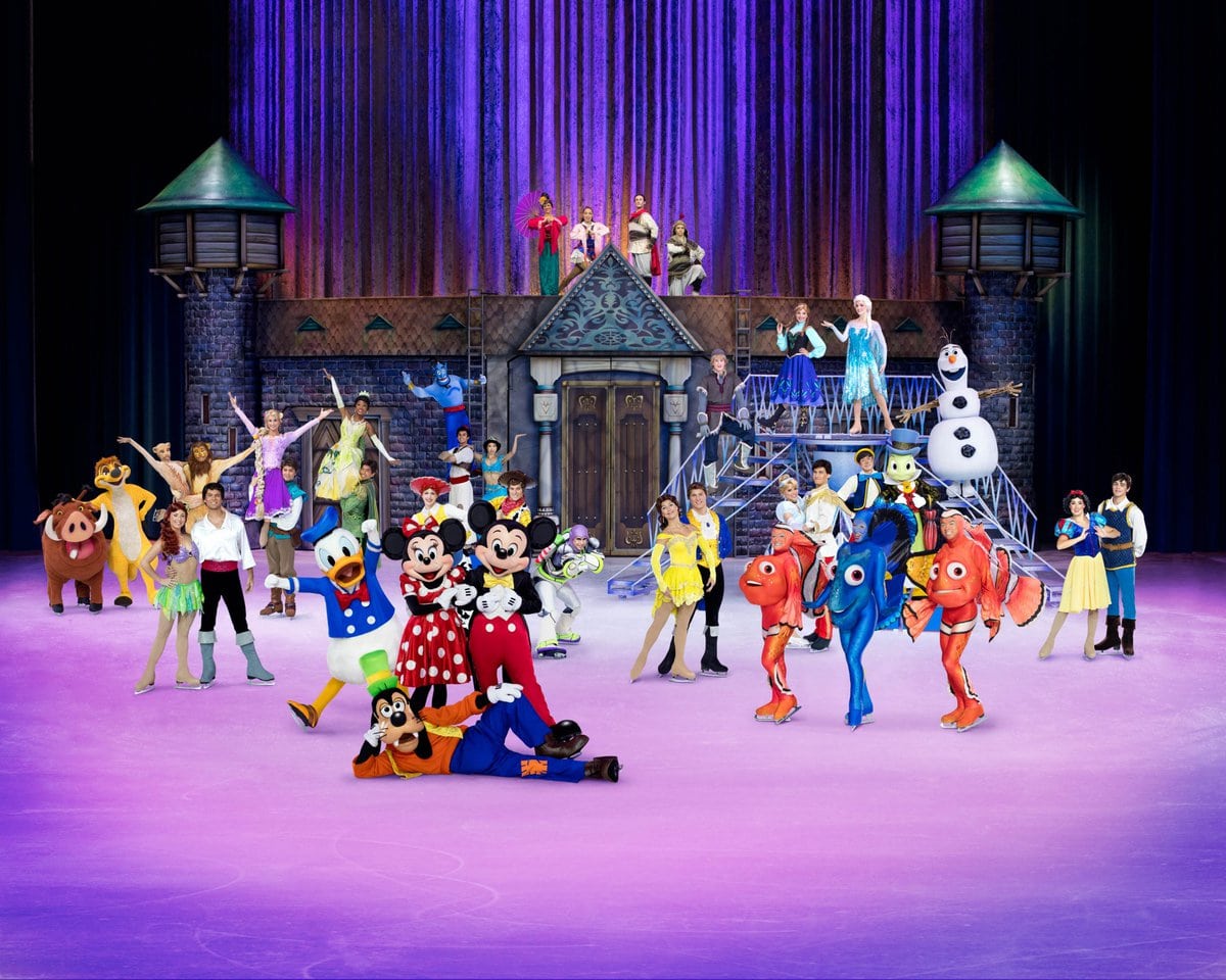 Disney on Ice characters