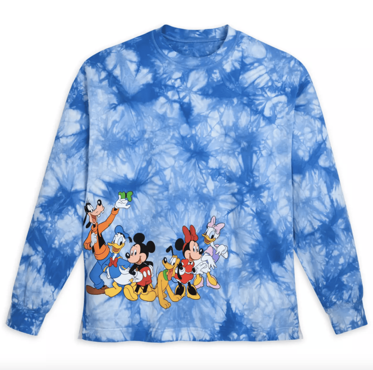 Mickey Mouse and Friends Tie-Dye Disney Celebration Crew for Adults - Walt Disney World