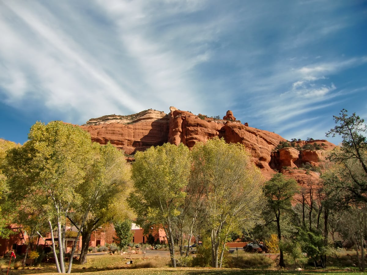 Enchantment Resort, nestled among Sedona's signature red rocks 