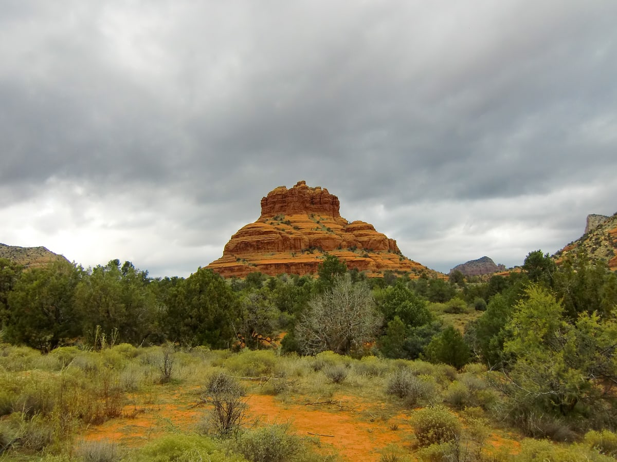 Famous Bell Rock in Sedona, Arizona