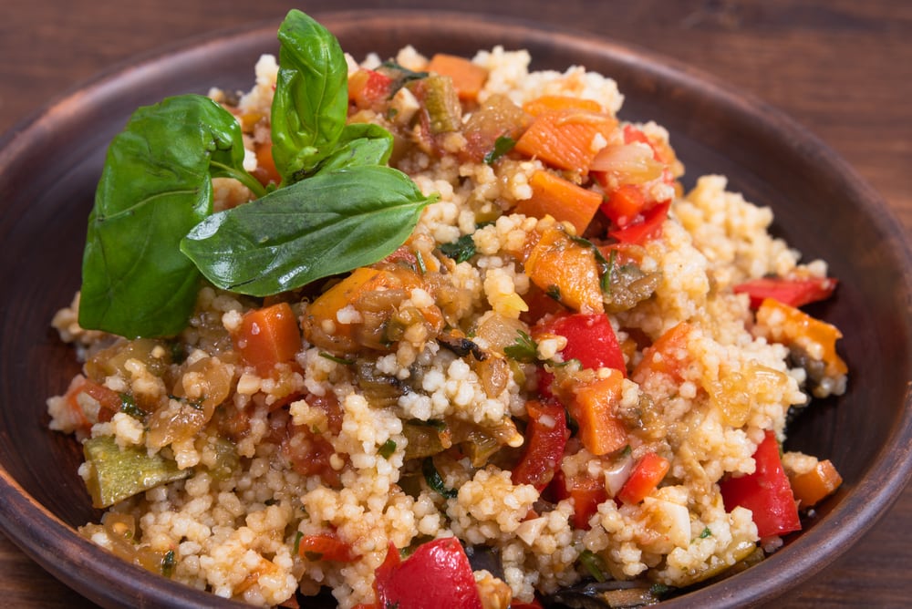 Vegetable Moroccan couscous 