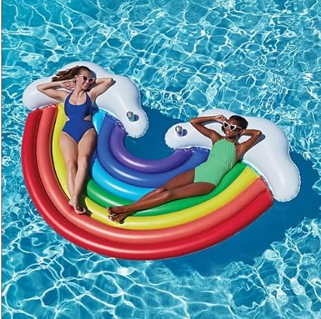 Two-Person Rainbow Float