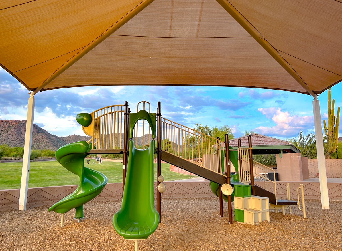 Playground at a park