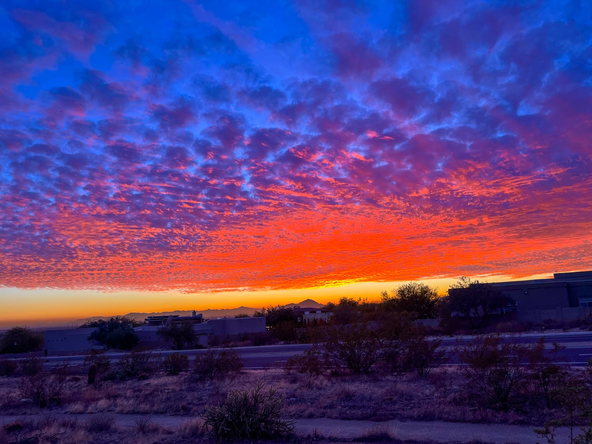 Just another beautiful Scottsdale sunset! 