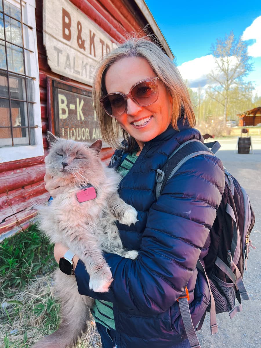 Meet Mayor Aurora at Nagley's General Store in Downtown Talkeetna