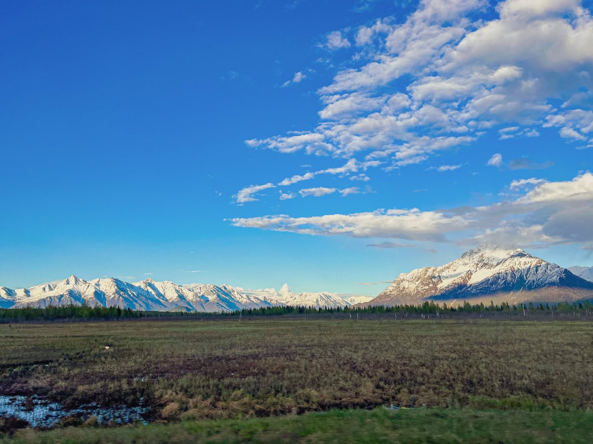 Denali National Park from afar