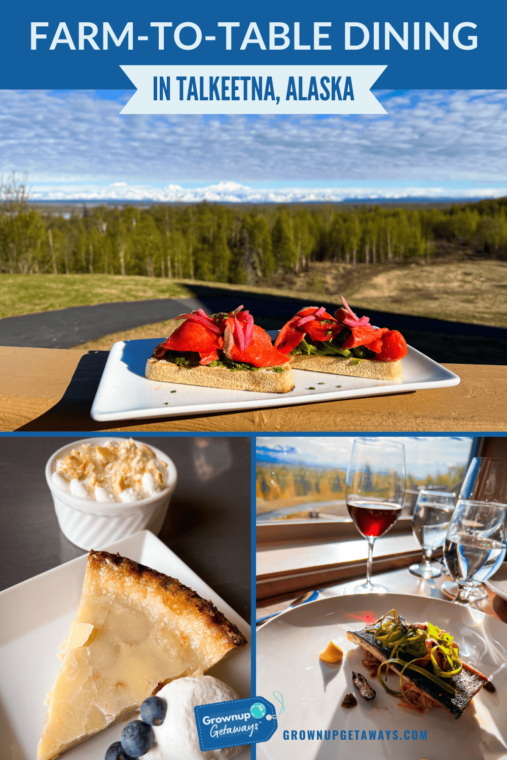 Farm to Table Food & Drinks in Talkeetna, Alaska