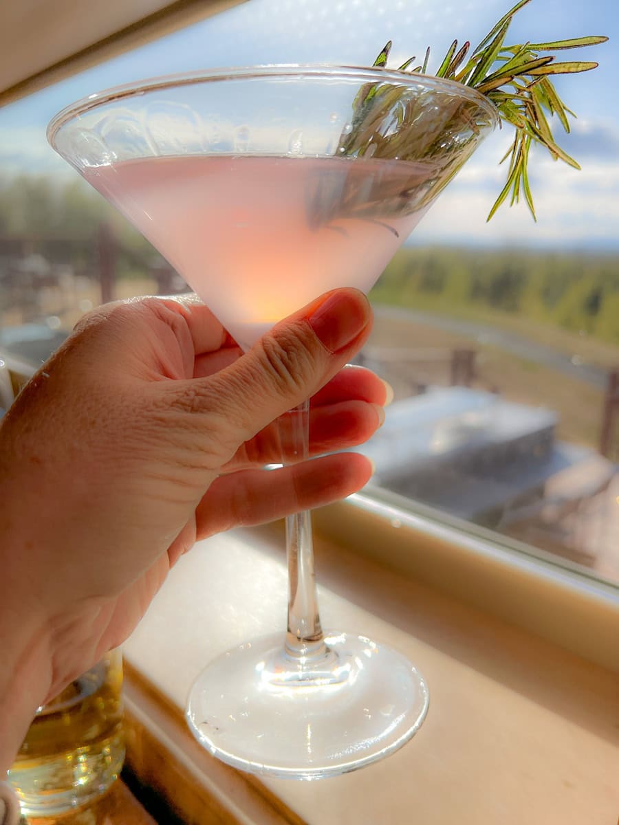 One of Foraker Restaurant's signature cocktails