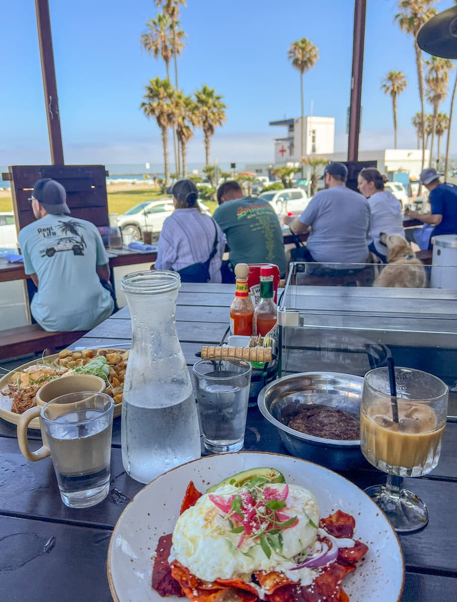 Brunch at OB Surf Lodge in Ocean Beach