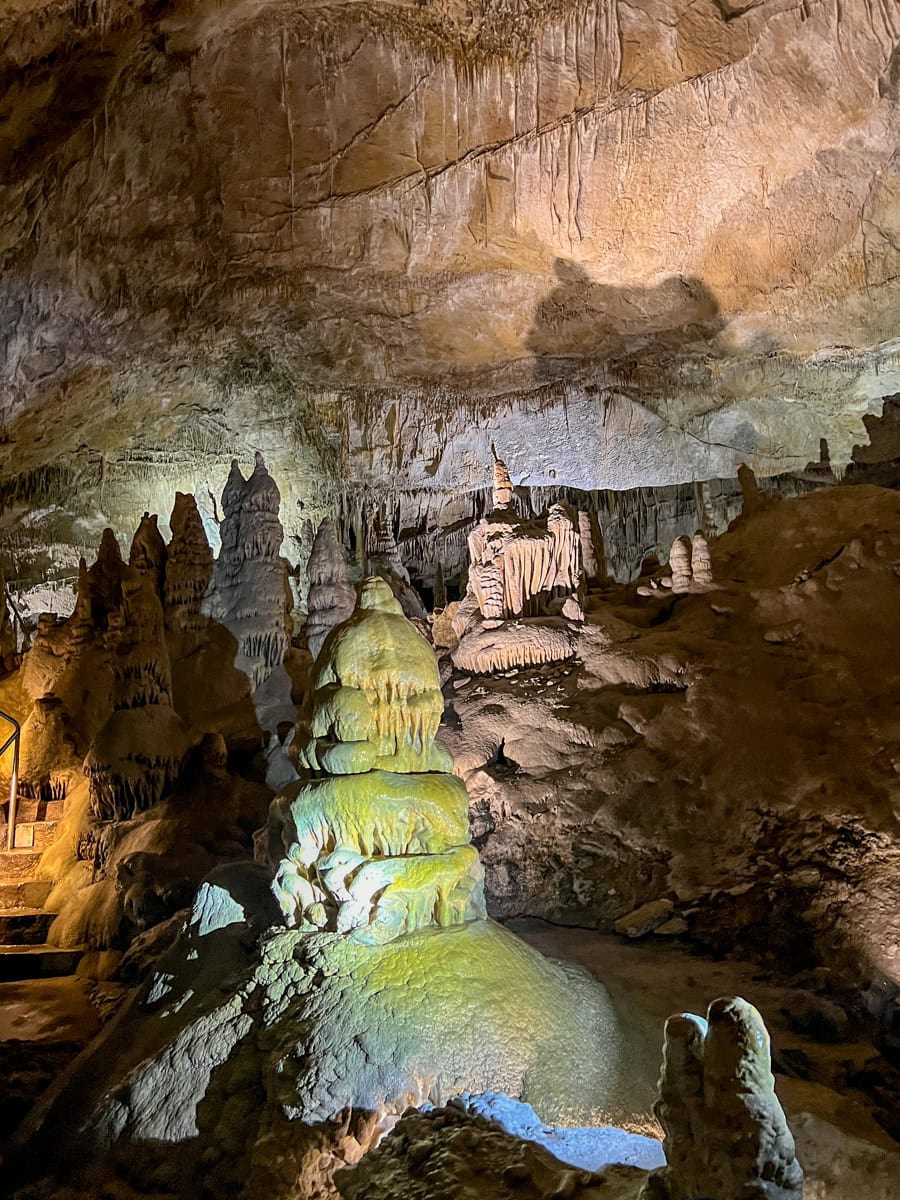 Inside Lewis and Clark Caverns State Park 