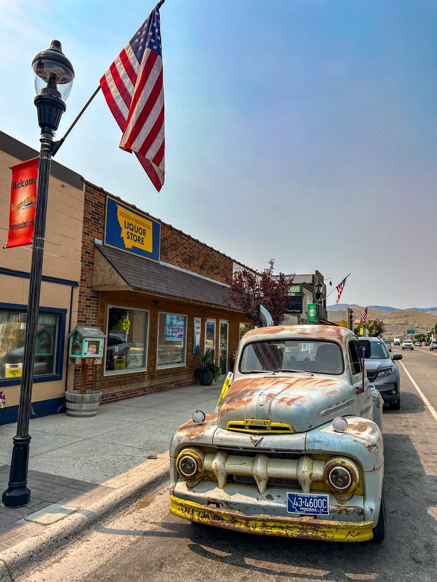 Downtown Townsend, Montana