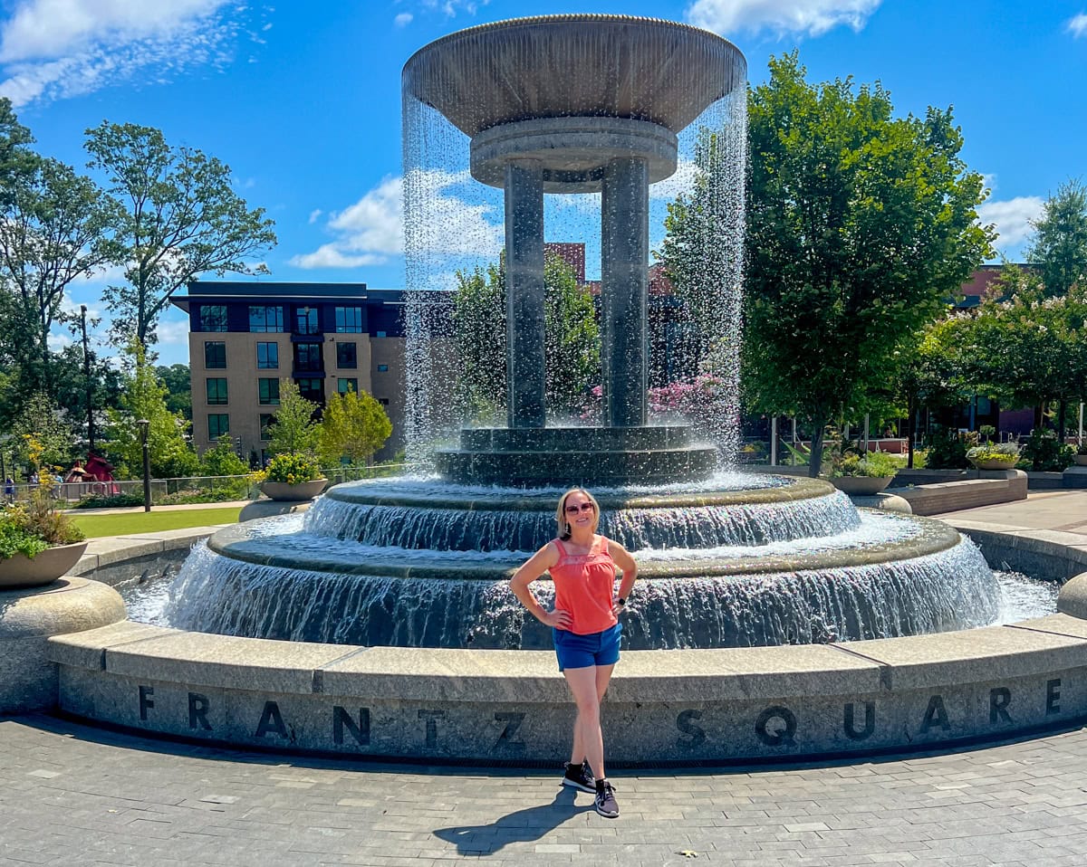 Colleen Lanin at Cary City Park near Raleigh, NC