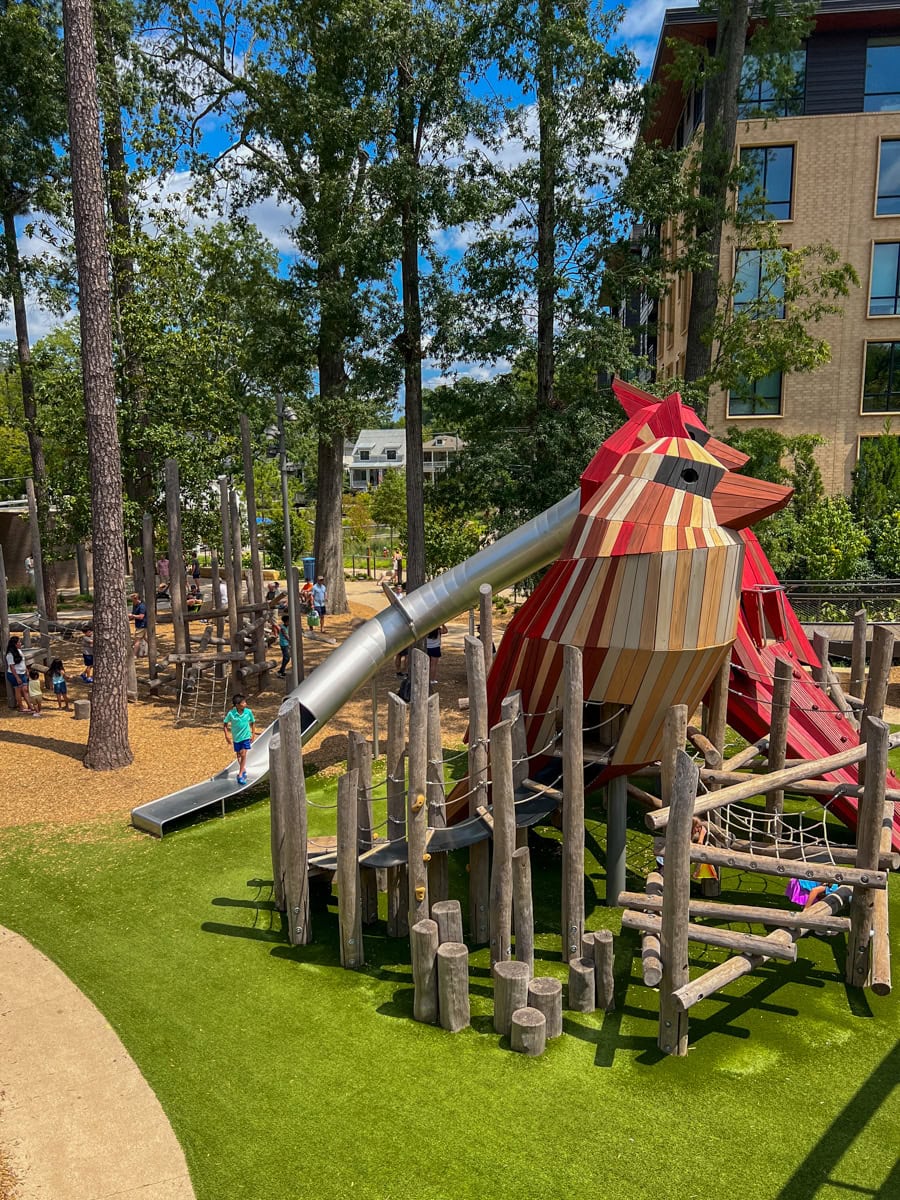 The Nest Playground at Downtown Cary Park 