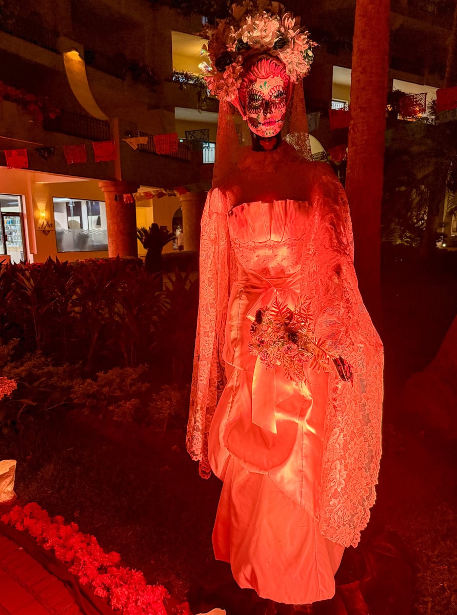 Bride Catrina at Velas Vallarta