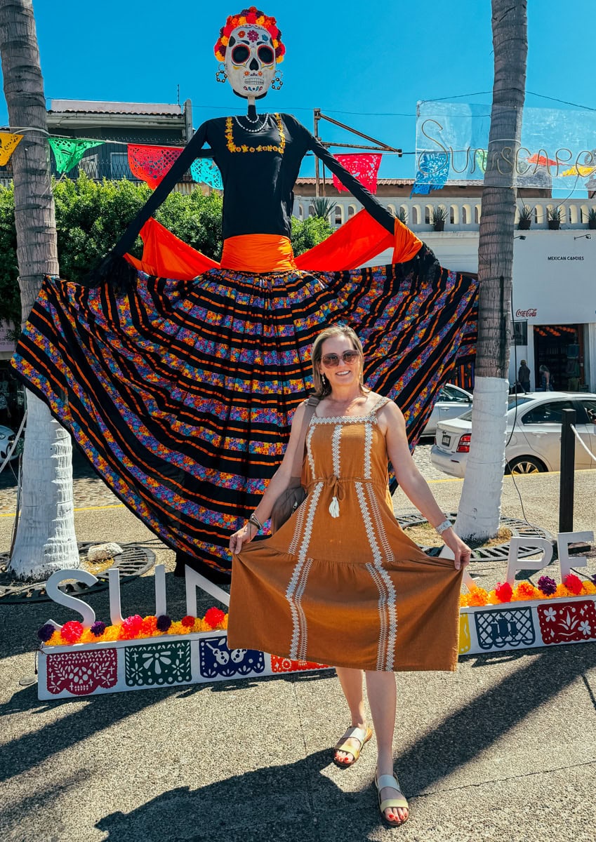 Colleen Travels Between on a press trip in Puerto Vallarta, Mexico 