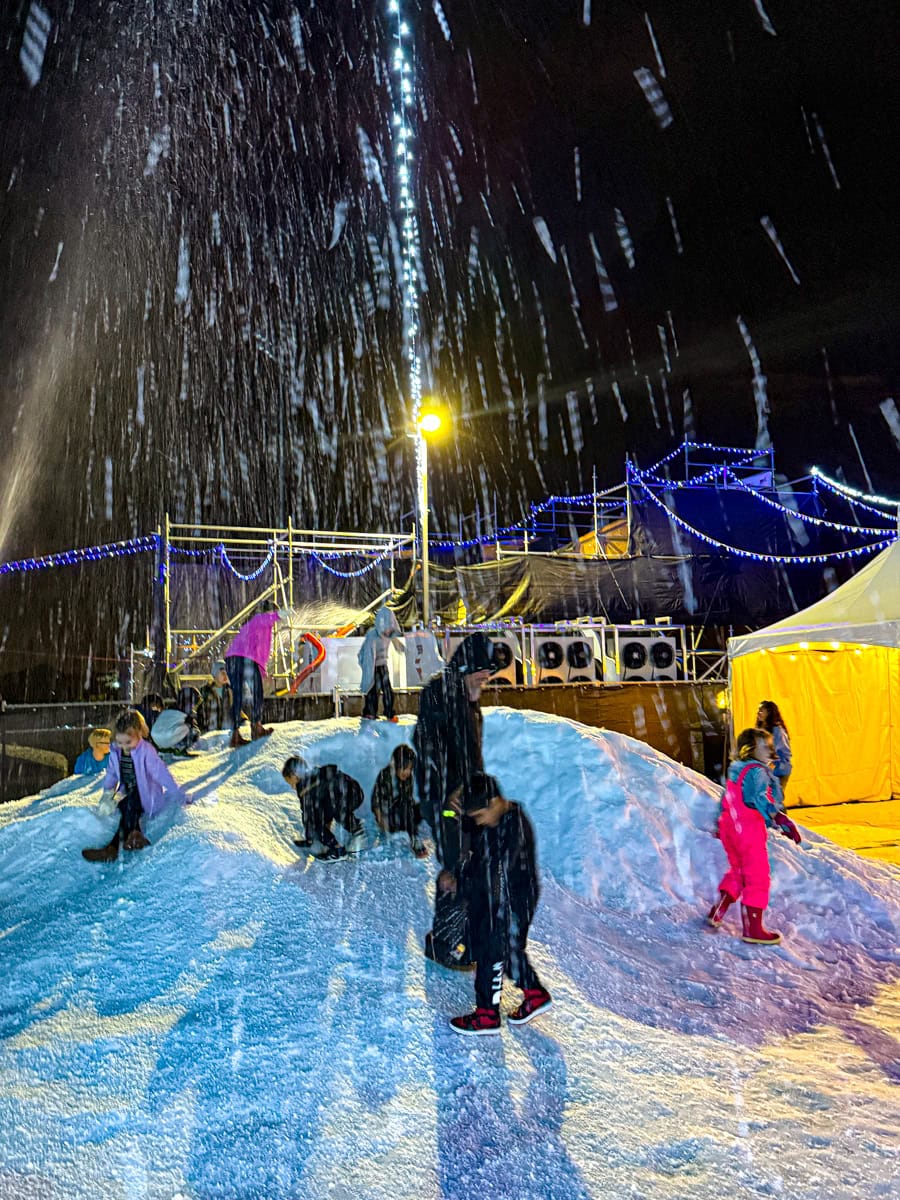 Holiday SnowFest at Salt River Fields