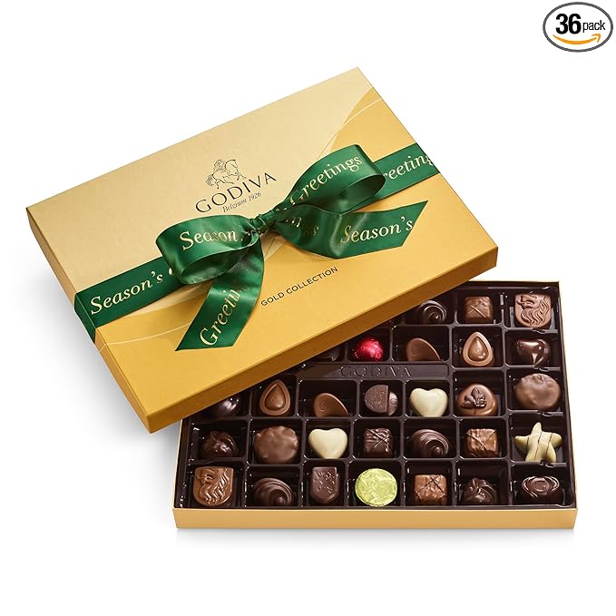 Godiva Chocolatier 36-Piece Assorted Chocolate Gift Box 