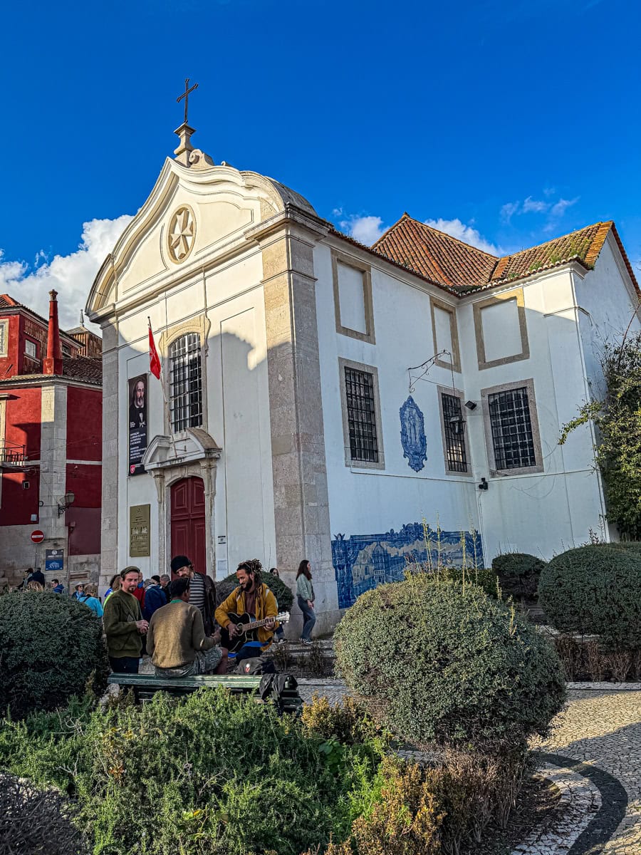 Igreja de Santa Luzia in The Alfama