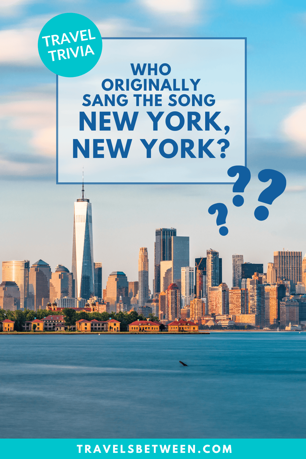 Who originally sang the song, New York New York?