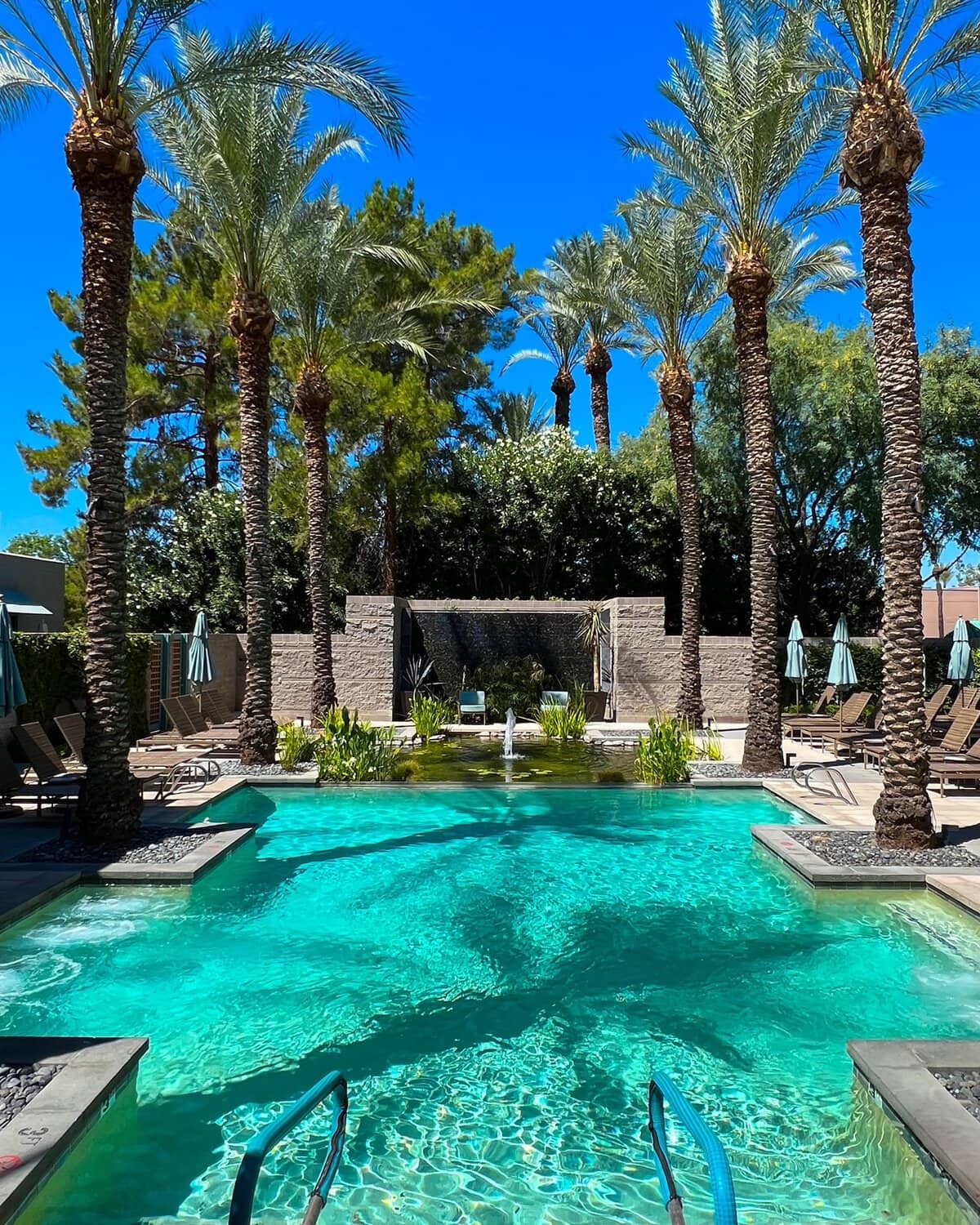 Spa Avania pool at Hyatt Regency Scottsdale Resort & Spa at Gainey Ranch