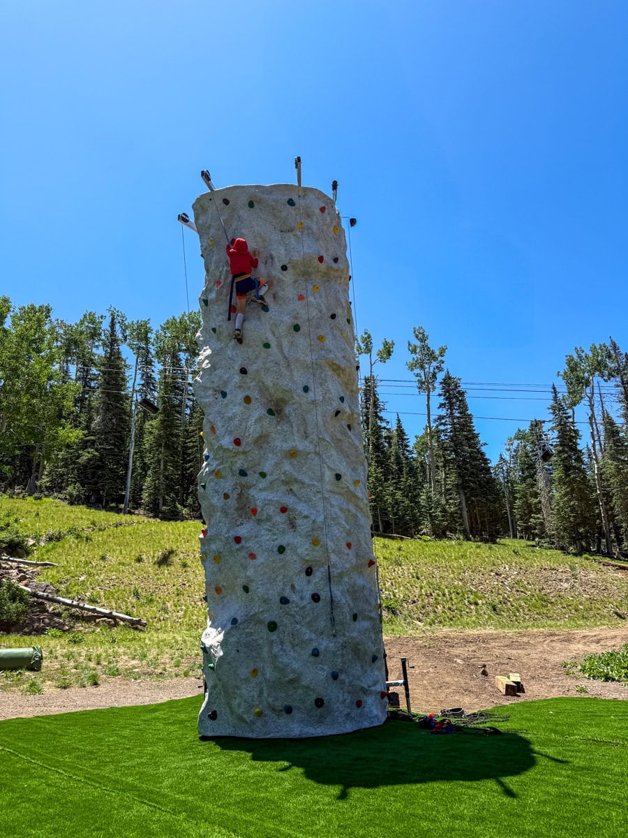 Snowbowl Climbing Wall
