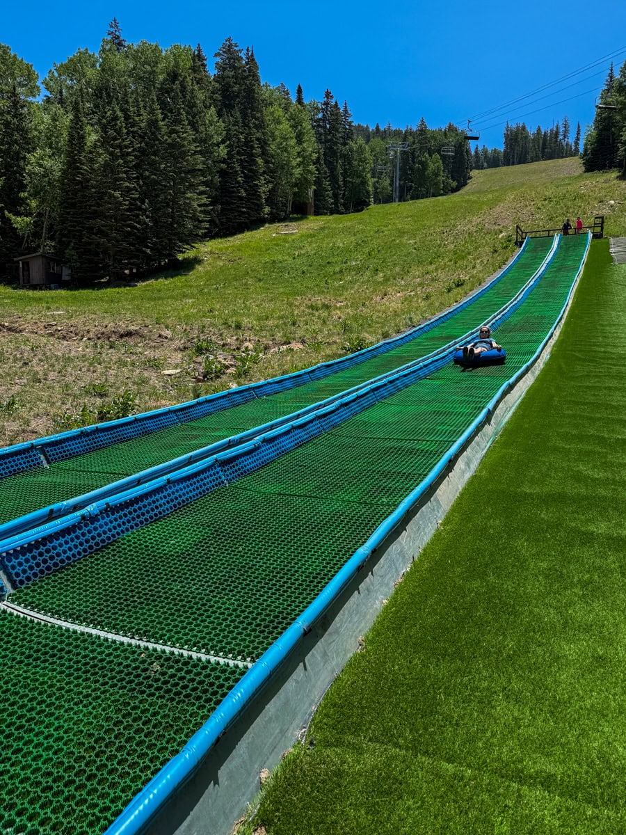 Summer tubing at Snowbowl