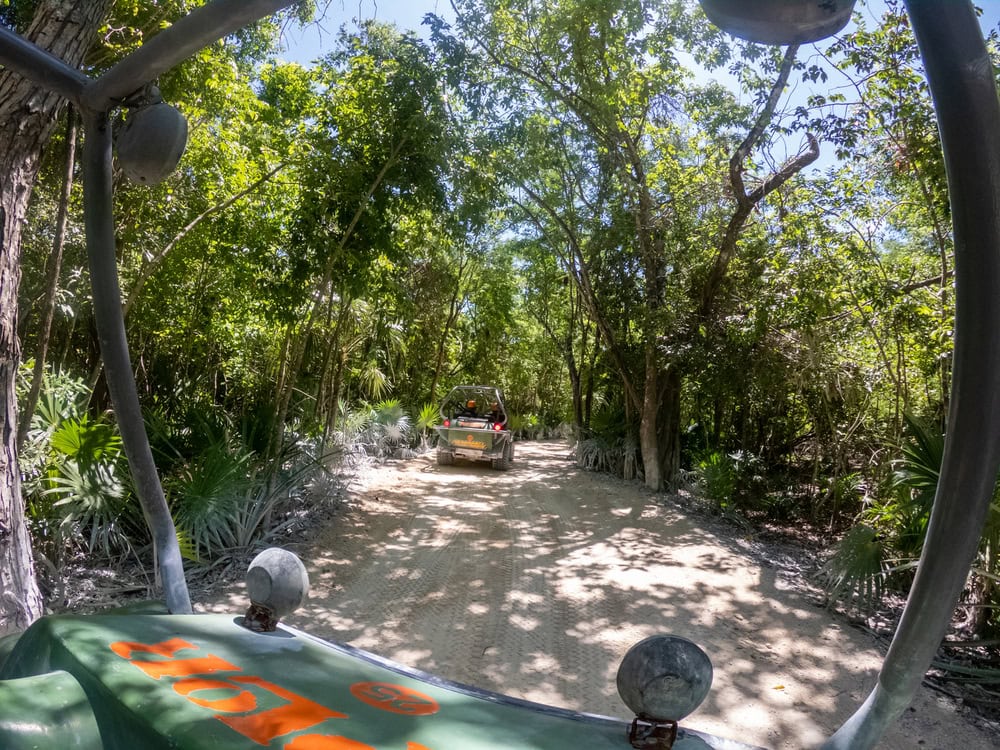 Xplor Park ATV tour in Cancun