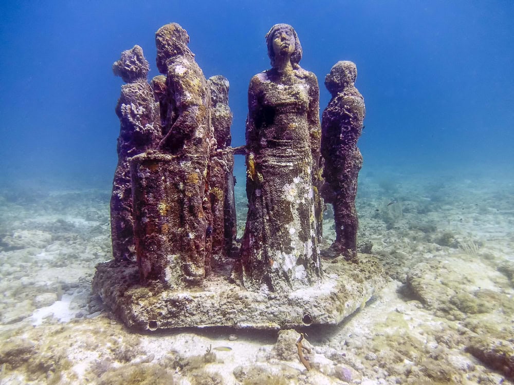 MUSA, Museum of Underwater Art in Cancun