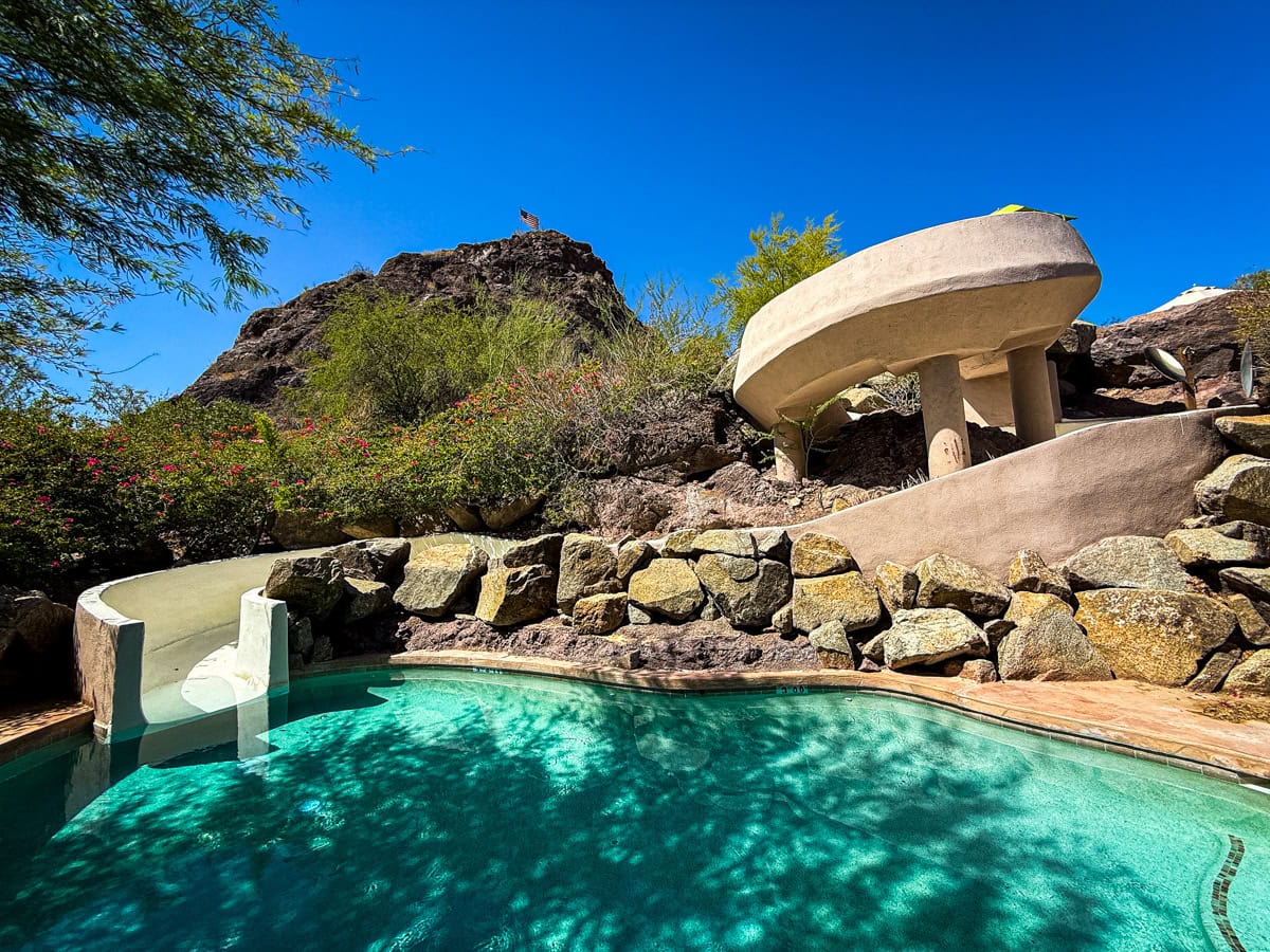 Waterslide at The Buttes Resort