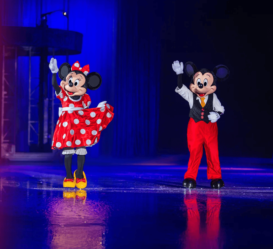 Mickey Mouse & Minnie Mouse appear in every Disney on Ice performance