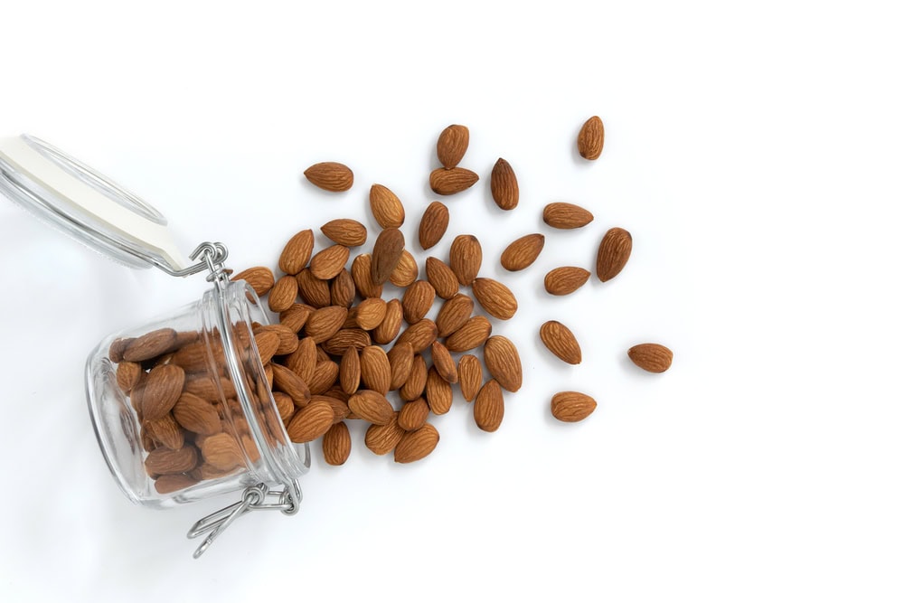 Small, protein-packed snacks like almonds can stave off motion sickness